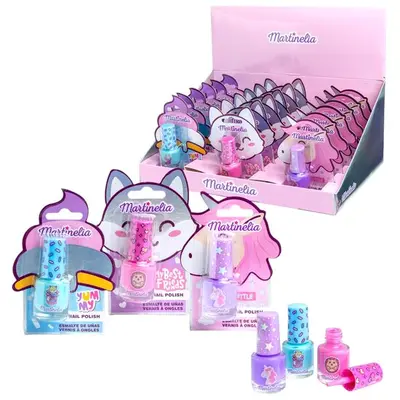 Lac de unghii World, Set de 18 bucati, 35075, Martinelia 4ml