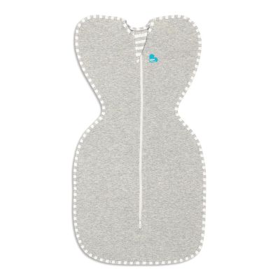 Love to Dream sac de dormit pentru infasat Swaddle Up, gri, Nou-nascut, 2,2-3,8kg, 1 TOG