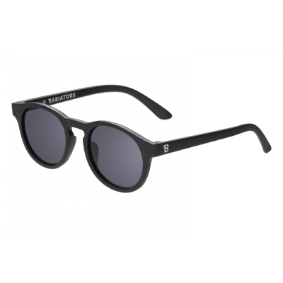 Ochelari de soare copii, ultraflexibili,  Babiators, Keyhole Jet Black, lentile fumurii, 3-5 ani