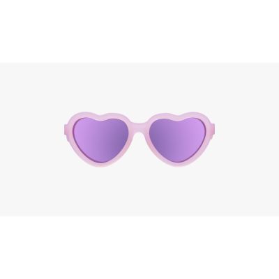 Ochelari de soare pentru copii, Babiators polarizati, ultraflexibili, Frosted Pink, 0-2 ani