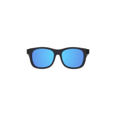 Ochelari de soare pentru copii, Babiators polarizati, ultraflexibili, Jet Black Mirrored, 3-5 ani