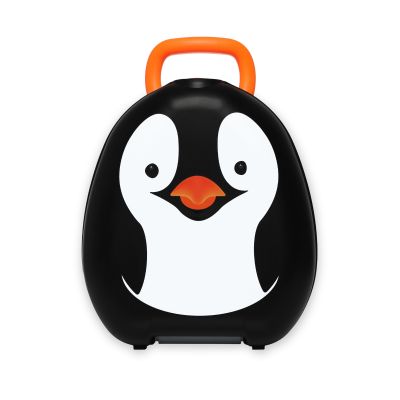 Olita portabila cu capac si maner My Carry Potty, Pinguin