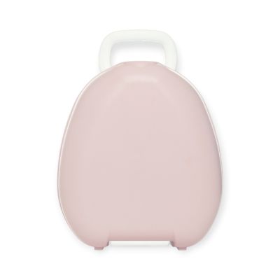 Olita portabila cu capac si maner My Carry Potty, Roz pal