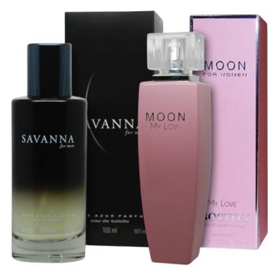 Pachet El si Ea Apa de Parfum Cote d'Azur Savanna Love 200 ml