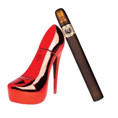 Pachet El si Ea Apa de toaleta si parfum Cuba Gold & Lady Secret Accentra/Revers 135 ml