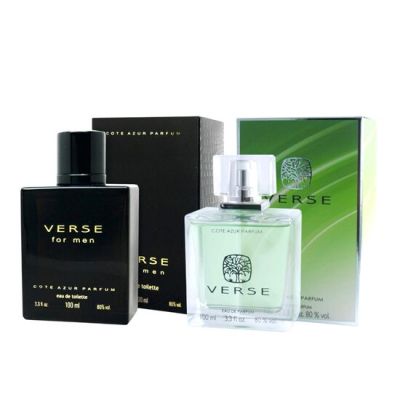 Pachet El si Ea Apa de toaleta si parfum Verse, Cote D´Azur, 200 ml