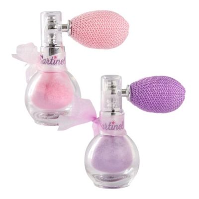 Set 2 Sclipici corp cu pulverizator Fairy Dust, pentru fetite, Mov & Roz, Martinelia