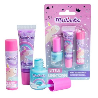 Set 3 accesorii cosmetice Little Unicorn Martinelia, 12085