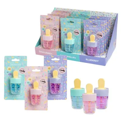 Set Gloss buze Lip Plumper, Candy 12206, mix 18 bucati, 12206, IDC Institute