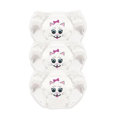 Set de 3 chilotei de antrenament la olita My Little Training Pants, 2-3 ani, Pisica