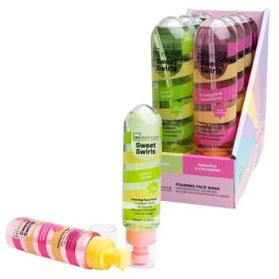 Set de 8 Bucati asortate Demachiant facial gel Sweet Swirls, 200ml, IDC Institute, 44125