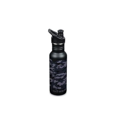 Sticla cu capac sport, Kid Classic, 532 ml, Klean Kanteen, Blue Tint
