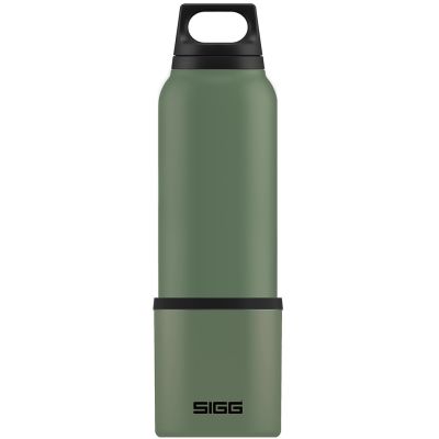 Termos din otel inoxidabil Hot & Cold Leaf Green, 0.75l