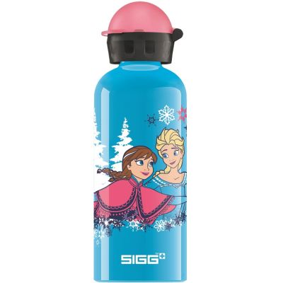 Bidon din aluminiu Anna & Elsa 0.6l