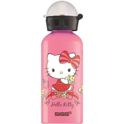 Bidon din aluminiu SIGG Hello Kitty Flower Cuteness 0.4l