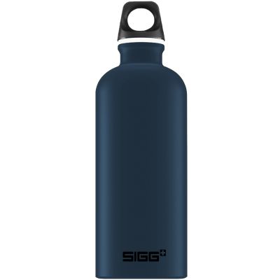 Bidon din aluminiu Traveller Dark Touch, 0.6l