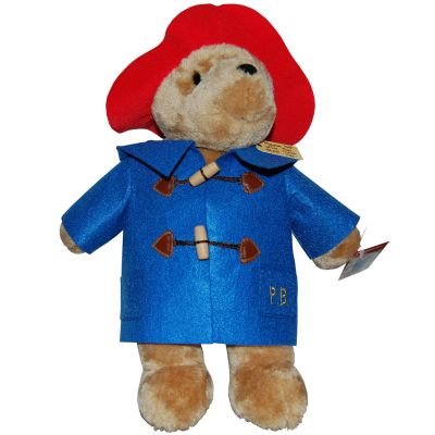 Jucarie din plus Ursuletul Paddington cu haina albastra, 36 cm
