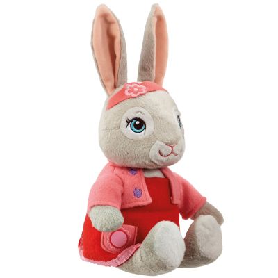 Jucarie vorbitoare din plus Lily Bobtail, 24 cm