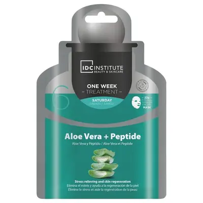 Masca faciala cu Aloe Vera+ Peptide, IDC Institute, 30905, 22g