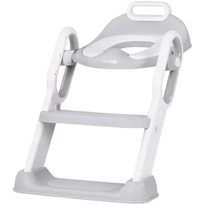 Reductor toaleta cu scara chipolino flippy grey hubstpfl0251gy