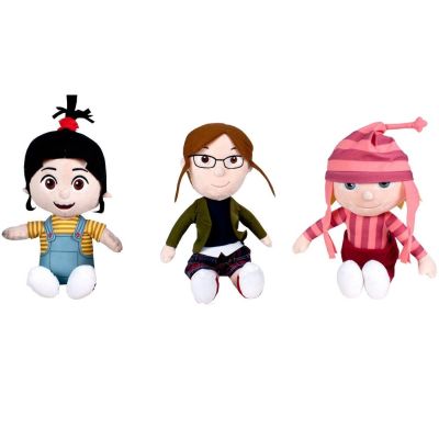 Set jucarii din plus Agnes, Margo si Edith, Despicable Me