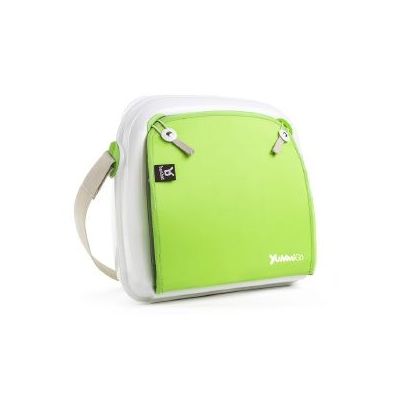 Geanta-scaun inaltator YummiGo Green | Gray