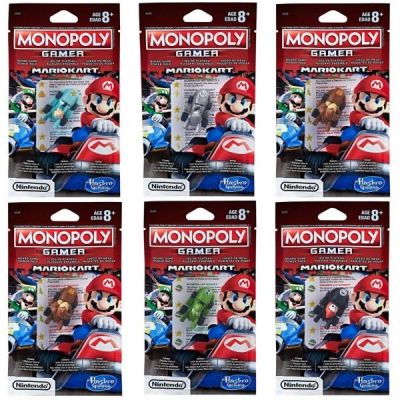 Set 6 mini-figurine Super Mario Monopoly (5 personaje)