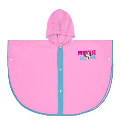 Pelerina de ploaie tip poncho, Minnie Mouse, Roz, 5 - 6 ani
