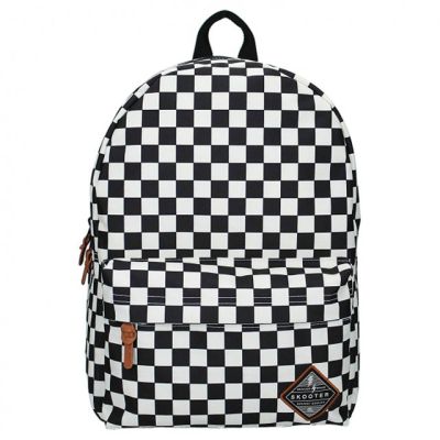 Rucsac Skooter Finish First White, Vadobag, 39x29x12 cm
