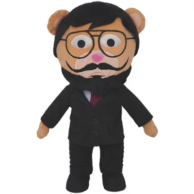 Jucarie din plus El Profesor, cu sunete, La Casa de Papel, 32 cm