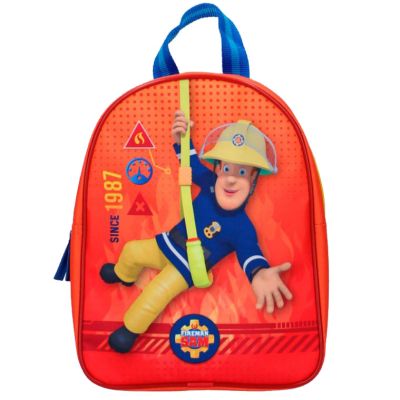 Rucsac Fireman Sam Personal Best Red, 28x22x10 cm