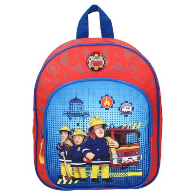 Rucsac Fireman Sam Fire Rescue Red, Vadobag, 31x25x9 cm