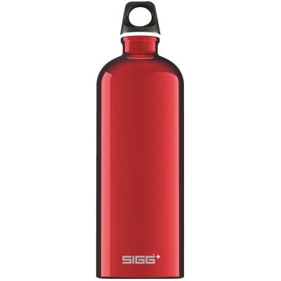 BIdon din aluminiu Traveller Red, 1l