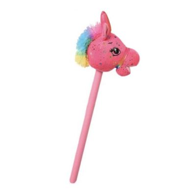 Bat de calarit cu sunete, Unicorn fuxia, 75 cm