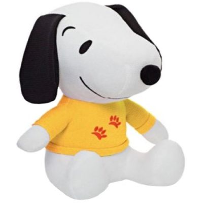 Jucarie din plus Snoopy, bluza galbena, 20 cm