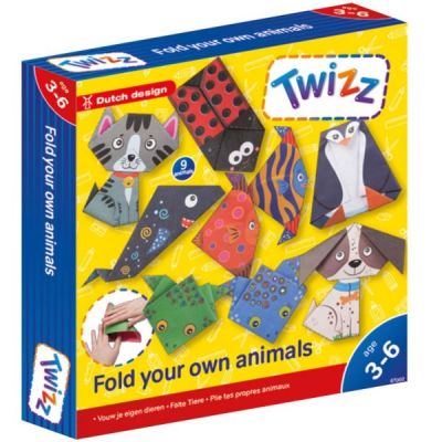 Set creativ origami, 9 modele - animale