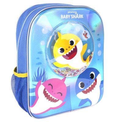 Rucsac Baby Shark Confetti, Cerda, 25x31x10 cm