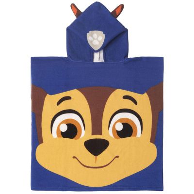 Prosop poncho cu gluga, Paw Patrol, 50 x 115 cm