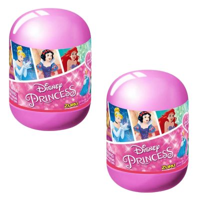 Set 2 mini- figurine surpriza in capsula de plastic, Disney Princess