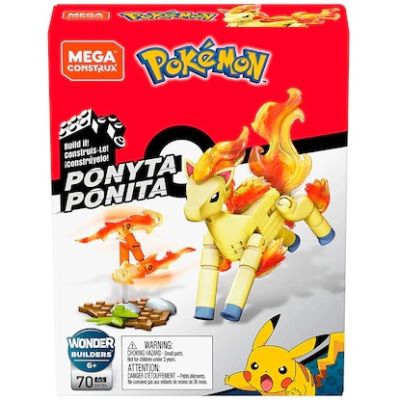 Set Constructie Pokemon â Ponyta, 70 Piese