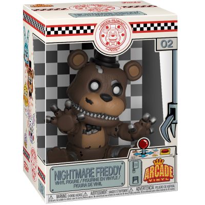 Figurina din vinil Freddy Nightmare, Arcade 02, Five Nights at Freddy's, 10 cm