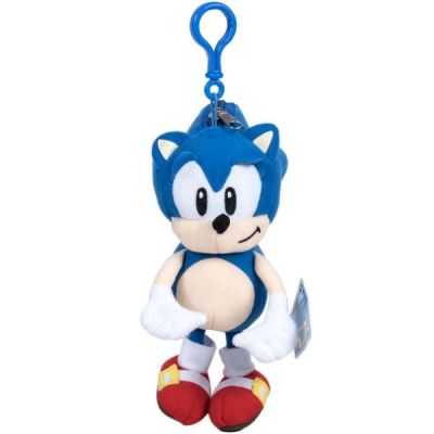 Jucarie din plus Sonic Hedgehog, breloc, 19 cm