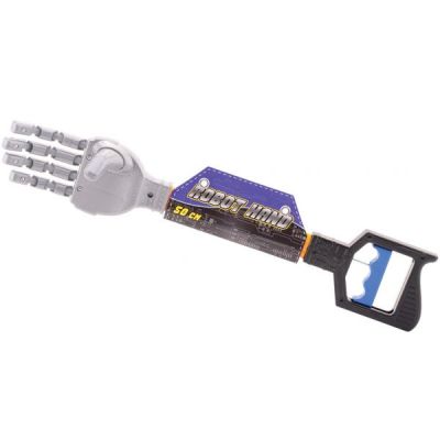 Jucarie mana robotizata din plastic cu maner negru, 50 cm