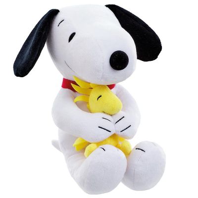Jucarie din plus CUDDLY SNOOPY & WOODSTOCK, 18 cm