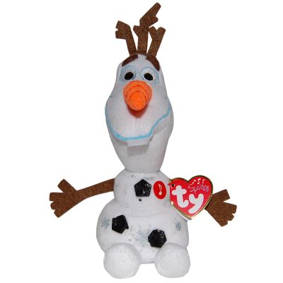 Jucarie din plus cu sunete Olaf, Frozen, 16 cm