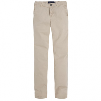 Pantaloni bej din doc (6521), 12 ani / 152 cm