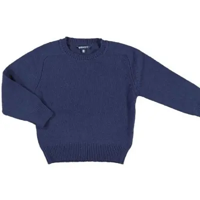 Pulover bleumarin din lana (310), 2 ani / 92 cm