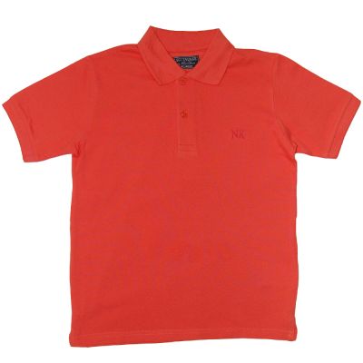 Tricou polo portocaliu cu maneca scurta (890), 8 ani / 128 cm
