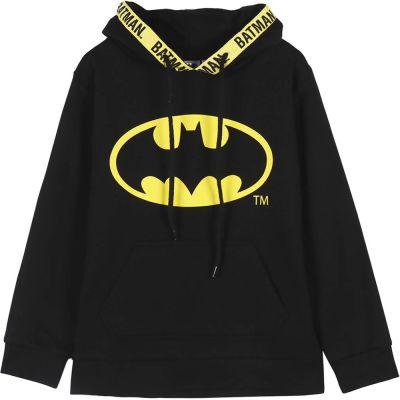 Hanorac cu gluga si buzunar frontal Batman, 12 ani / 152 cm