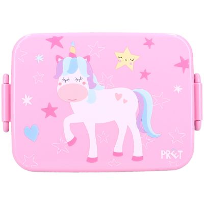 Cutie pentru alimente PrÃªt Everyday Okey Unicorn, 16x13x5 cm